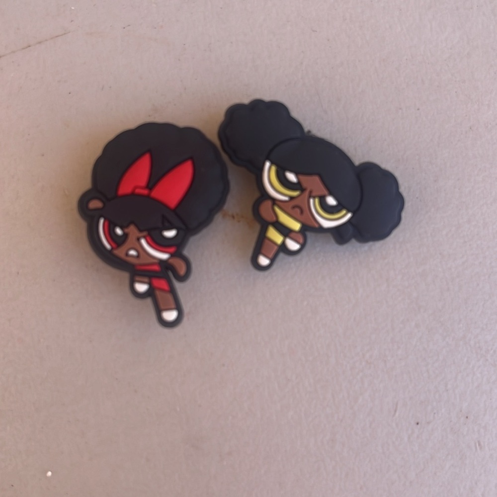 Power puff croc Jibitz set (2)